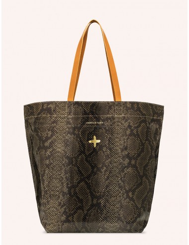 SAC LANER REPTILE OLIVE L de la marque