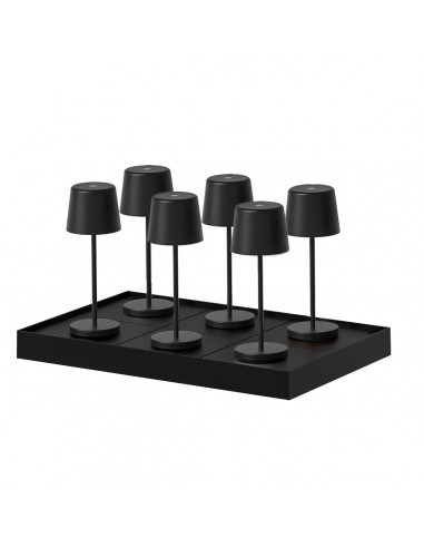 6X KELLY MINI BLACK + PLATEAU DE CHARGEMENT s'inspire de l'anatomie humaine