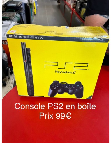 Console ps2 slim en boîte 024024 Amélioration de cerveau avec