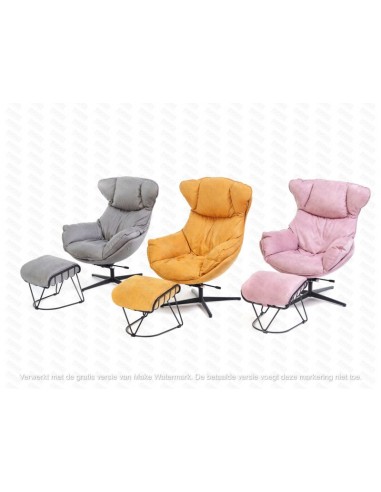 Fauteuil Lounge AIRPLANE en linge