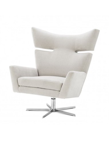 Fauteuil pivotante Eduardo clarck sable des créatures d'habitude