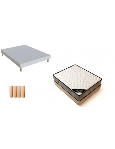 SOMMIER + MATELAS FERME 30CM D'ÉPAISSEUR 2024